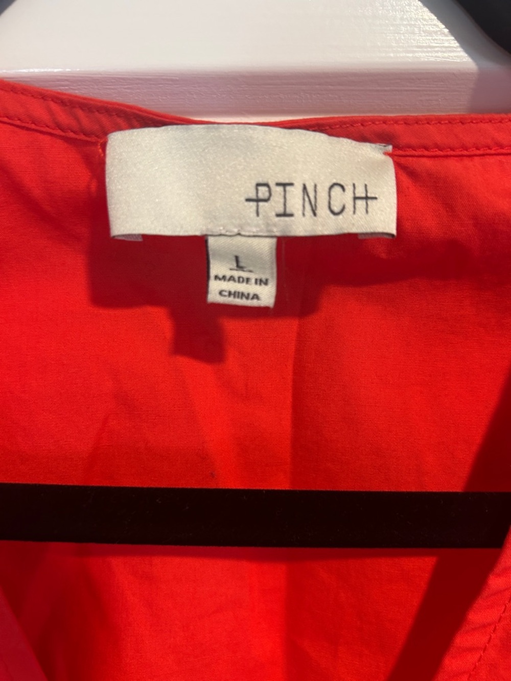Boutique Vibrant Red Tiered V-Neck Mini Dress - Picture 2 of 3
